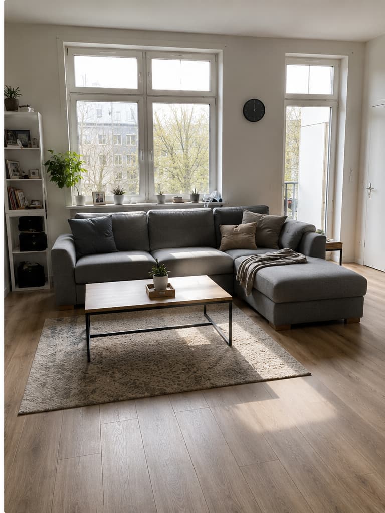 WOHNUNGSREINIGUNG nachher