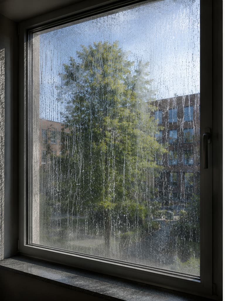 GLASREINIGUNG vorher
